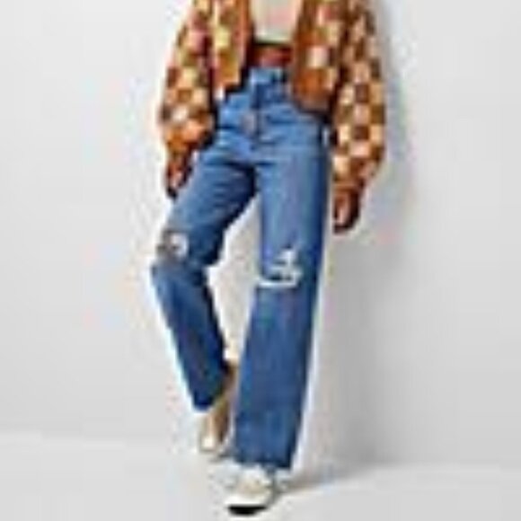 Levi's torn knees straight-leg jean (size 30) - Picture 3 of 5